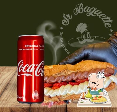 Comida em Sr Baguette