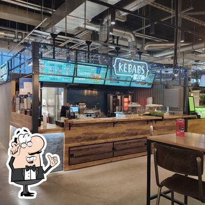 L'intérieur de Kebabs Fix
