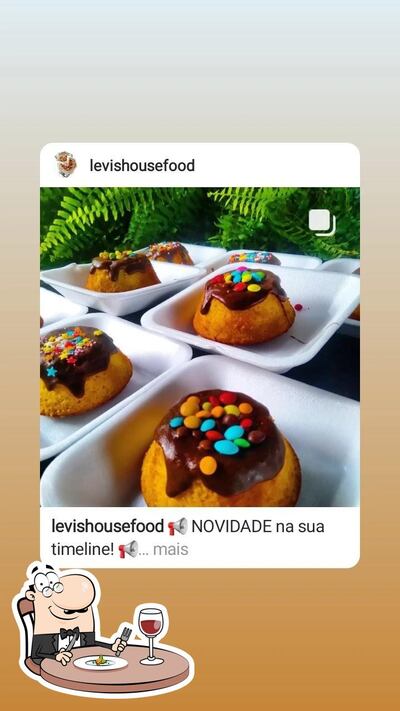 Platos en Levi's House Flor e Sabor