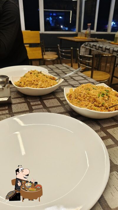 Food at V Restaurant