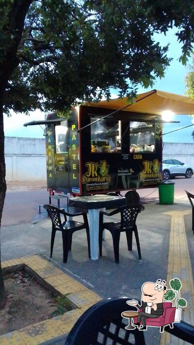 O interior do A melhor pamonha de Guarantã do Norte