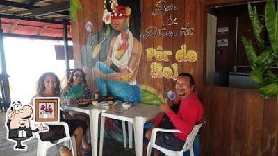 O interior do Bar e Restauranta Vida Louca
