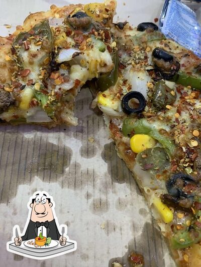 Food at Domino's Pizza