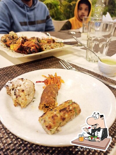 Food at Sky Hi Dining