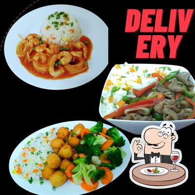 Comida em Restaurante Bom Sabor