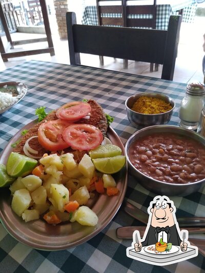Comida em Restaurante da Tia Mirian