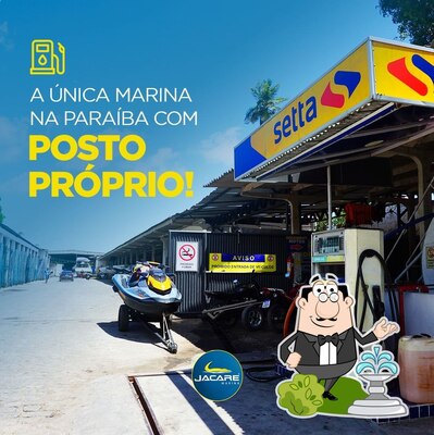 Veja a parte externa do Restaurante