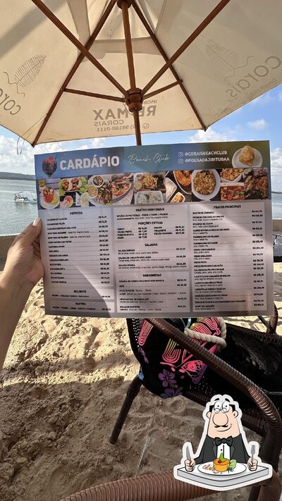 Platos en Corais Gunga Beach Club