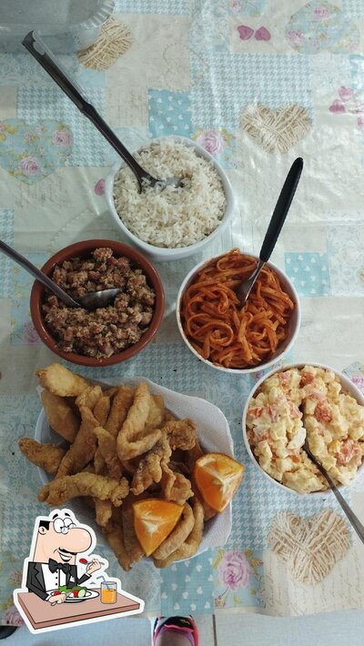 Comida em Pesqueiro Paçoquinha