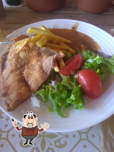 Comida em Restaurante Varanda