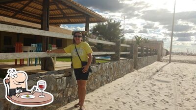 Comida em Restaurante Marina Beach
