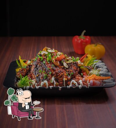 Take a seat at one of the tables at Kiriyanthans