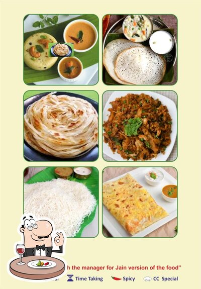 Meals at Chennai's Chutney Authentic South Indian Chinese Punjabi restaurant in Rajkot