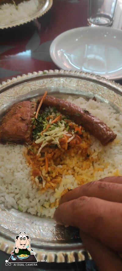 Food at Zoom restaurant