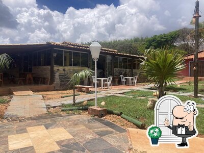Desfrute da vista do exterior Pousada Refazenda