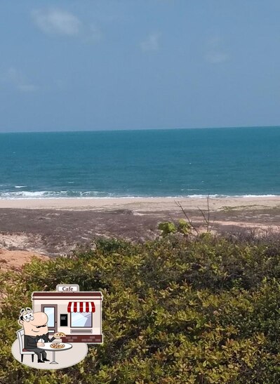 Veja imagens do exterior do Barraca - O Leonardo I barraca e restaurante na praia uruau Beberibe CE
