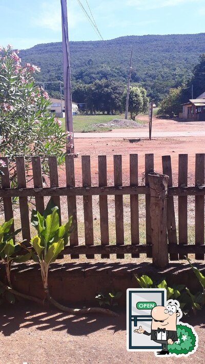 Desfrute da vista do exterior Restaurante WF