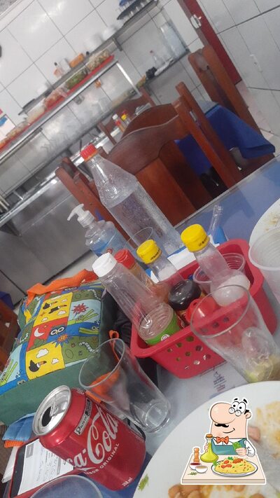 Comida em Restaurante Santa Bárbara
