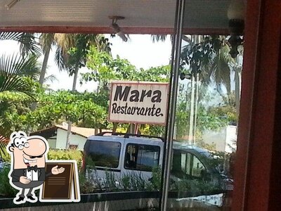 O exterior do Mara Restaurante