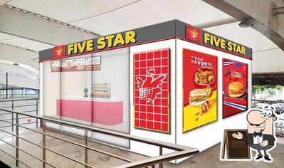 You can get some fresh air at the outside area of Five Star Chicken