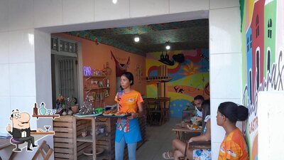 O interior do Bimbarras Gastrobar