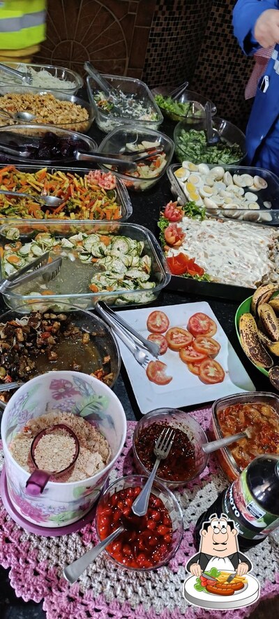 Comida em Restaurante do Edinho