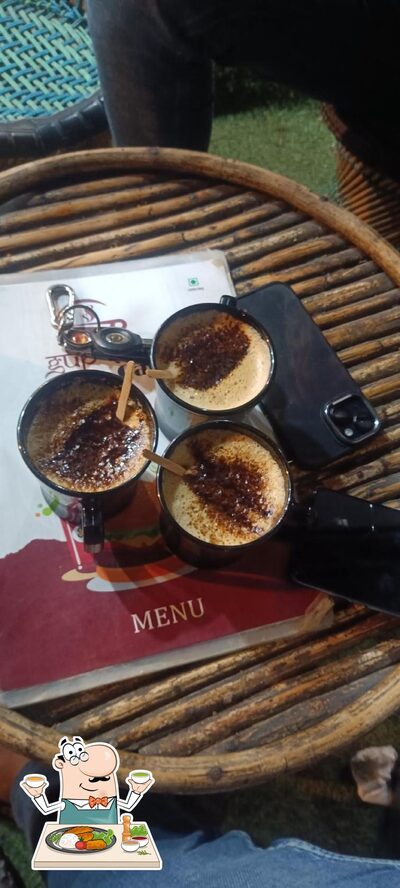 Food at Gup Shup Cafe