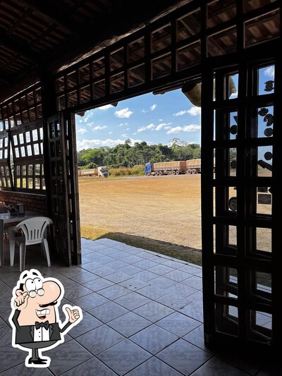 O interior do Rancho Sucuri