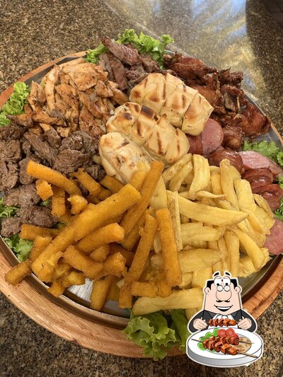 Comida em Montana Grill