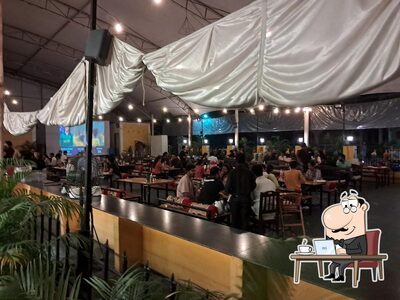 Check out how Farmhouse Garden Restaurant / Residency looks inside