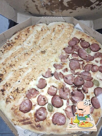 Comida em Top Pizza