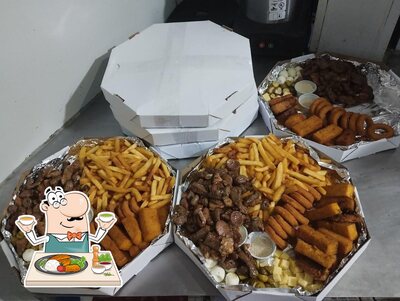 Platos en Rl burger