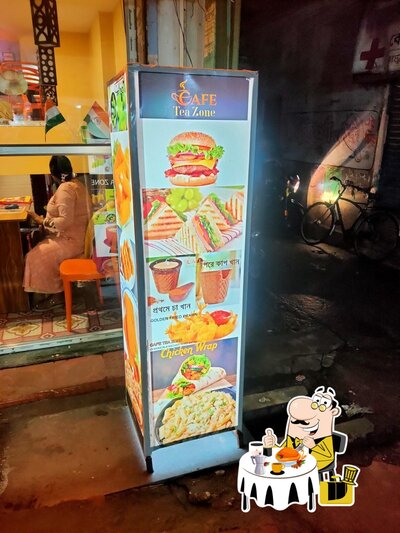 Food at Cafe Tea Zone Katwa