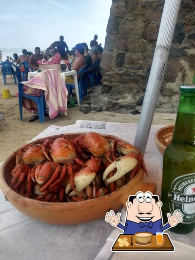 Comida em Restaurante Porto Azul