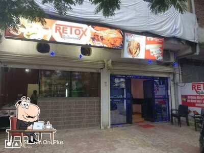 The interior of Retox Restaurant