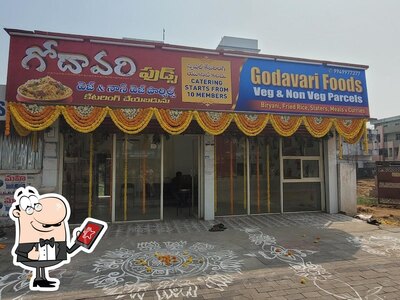 Check out the outside area of Godavari Foods
