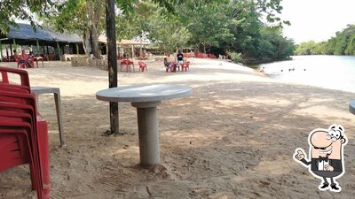 Veja imagens do interior do Balneario Pau D'arco