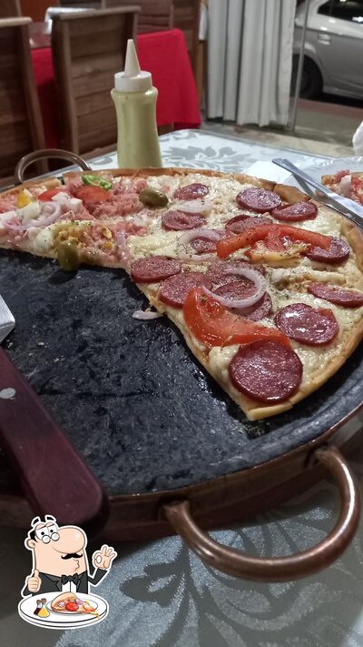 Escolha diferentes estilos de pizza