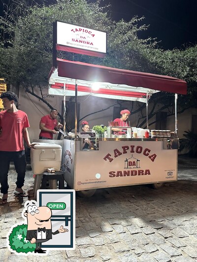 O exterior do Tapioca da Sandra