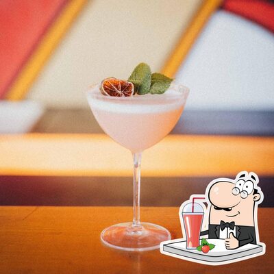 Puoi goderti un drink dal menu