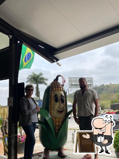 Você pode espairecer no na área externa do Rancho do Milho