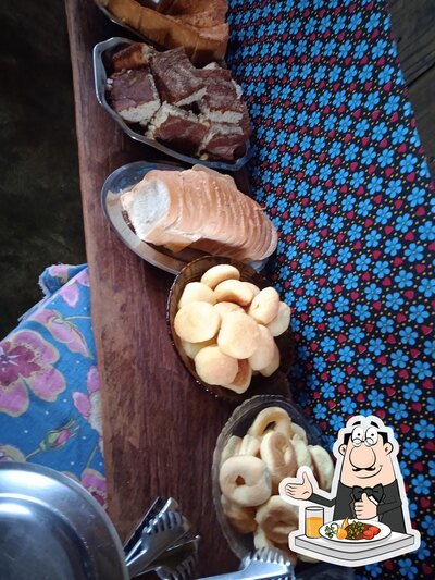 Platos en Cabana do café
