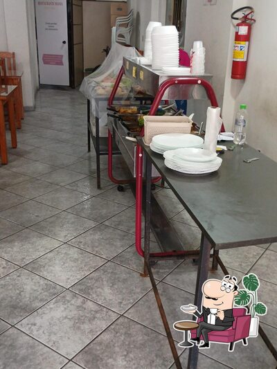 O interior do Restaurante Mania