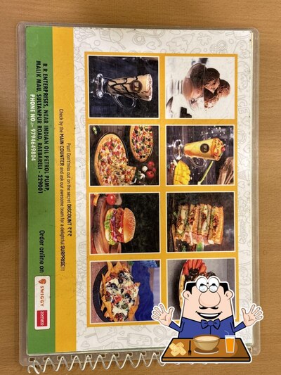 Meals at Cheesy Crazy Cafe