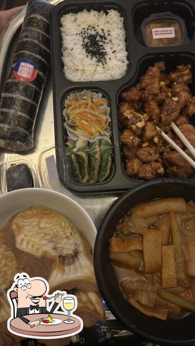 Platos en Omma K-Food