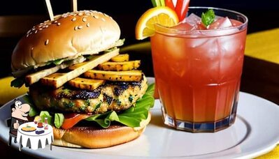 Treat yourself to a burger at bites n beans