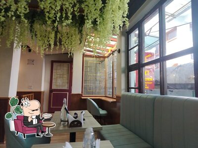 Take a seat at one of the tables at MT Kitchen
