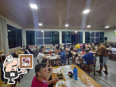 O interior do Restaurante Caminho da Mesa