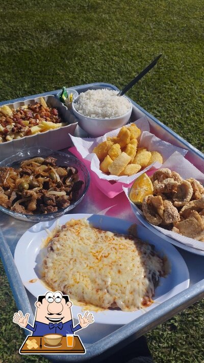 Comida em Pesqueiro Paçoquinha