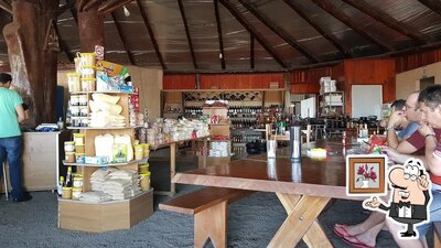 O interior do Casarão Das Frutas